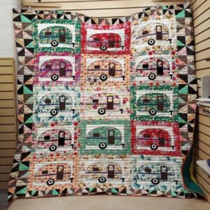 Multi Car Camping Quilt Blanket Ver 2  Quilt